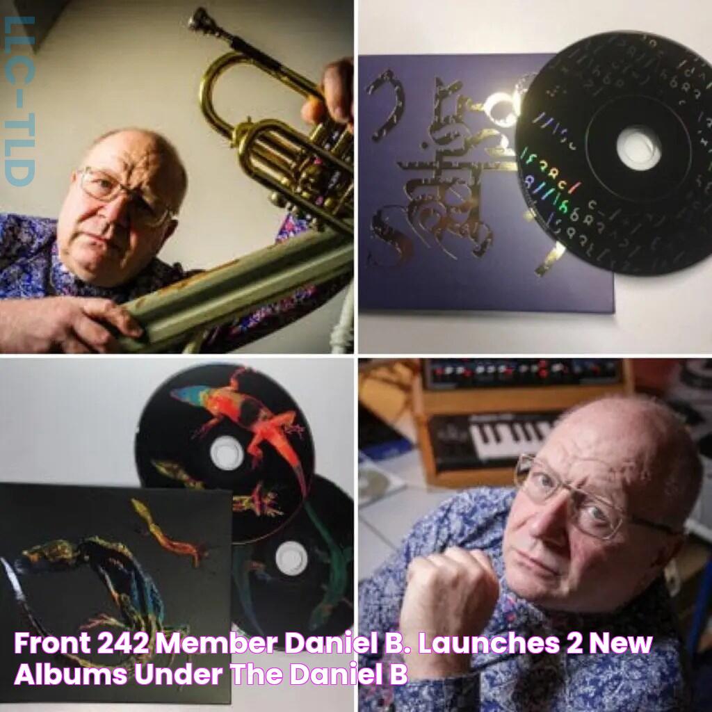 Front 242 member Daniel B. launches 2 new albums under the Daniel B