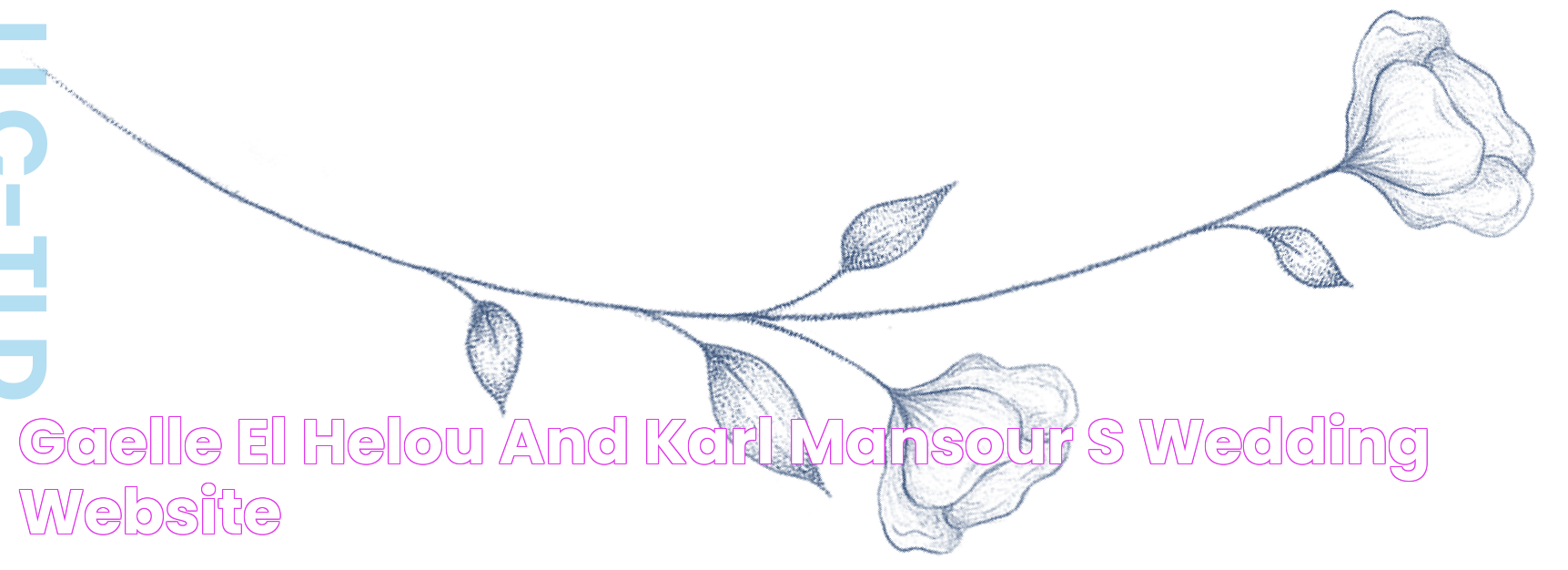 Gaelle El Helou and Karl Mansour's Wedding Website