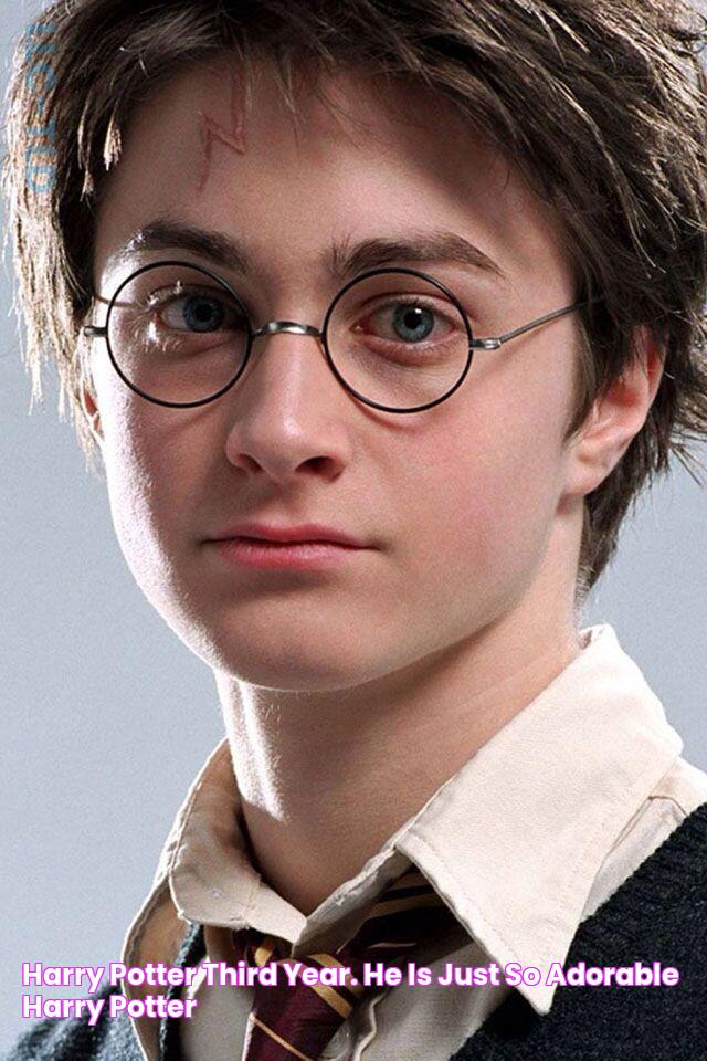 Harry Potter third year. He is just so adorable!! Harry potter