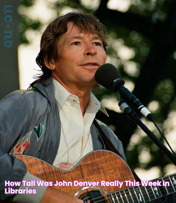 How Tall Was John Denver Really This Week in Libraries