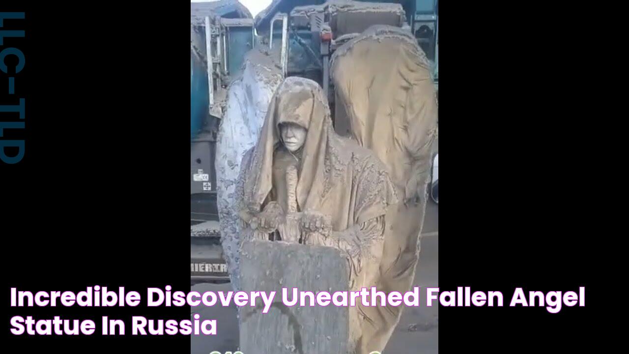 Incredible Discovery Unearthed Fallen Angel Statue In Russia