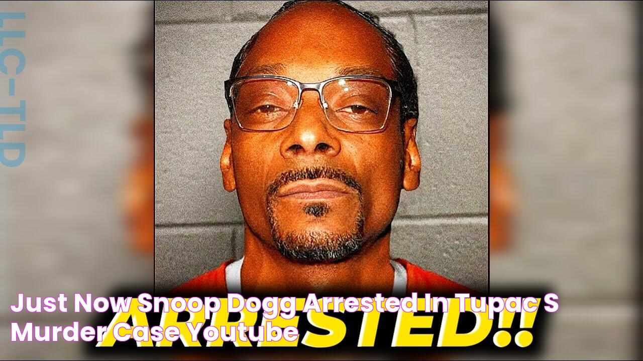 JUST NOW Snoop Dogg Arrested In Tupac's Murder Case YouTube