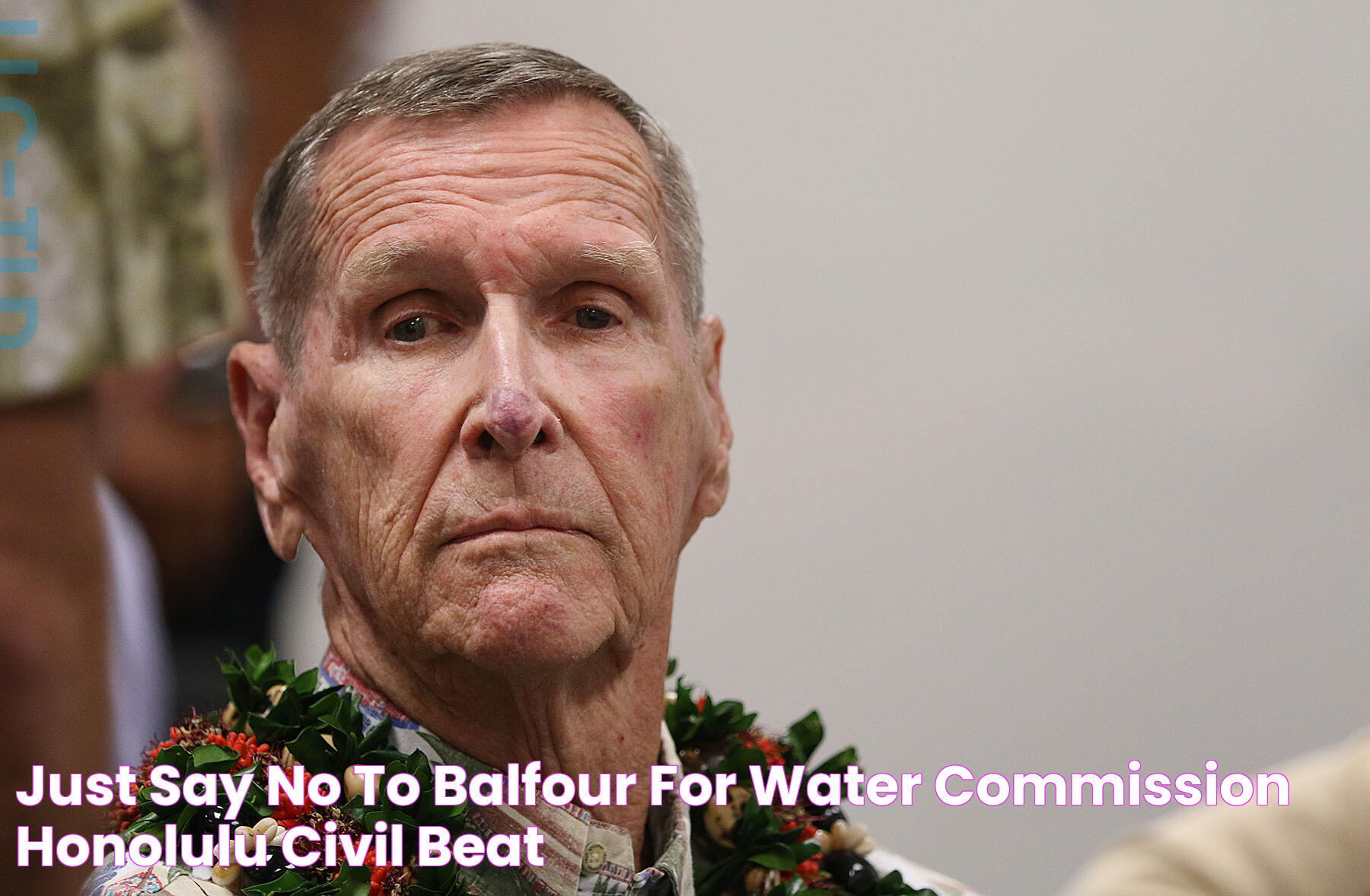 Just Say No to Balfour for Water Commission Honolulu Civil Beat