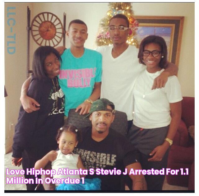 Love & HipHop Atlanta's Stevie J arrested for 1.1 million in overdue