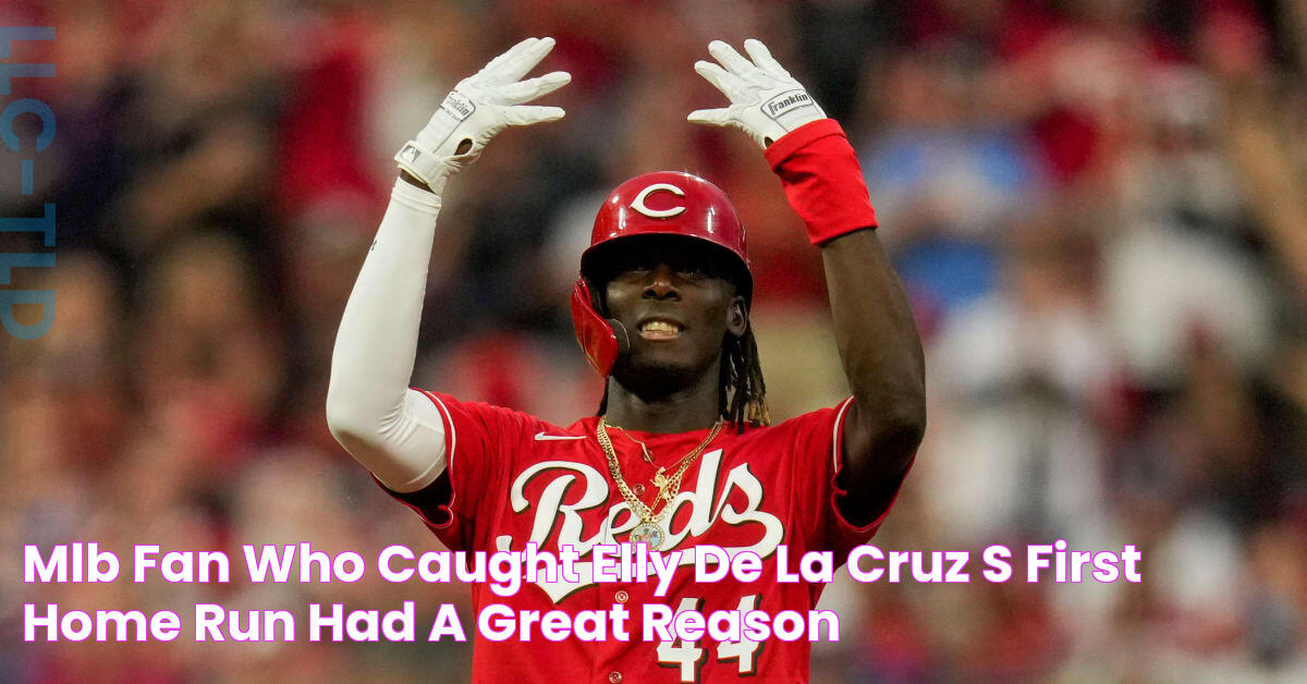 MLB Fan Who Caught Elly De La Cruz’s First Home Run Had a Great Reason