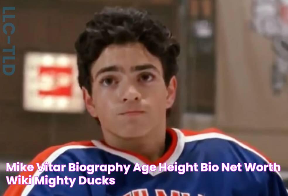 Mike Vitar Biography, Age, Height, Bio, Net Worth, Wiki, Mighty Ducks