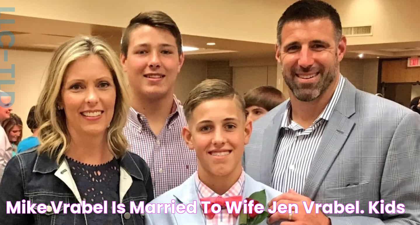 Mike Vrabel is Married to Wife Jen Vrabel. Kids