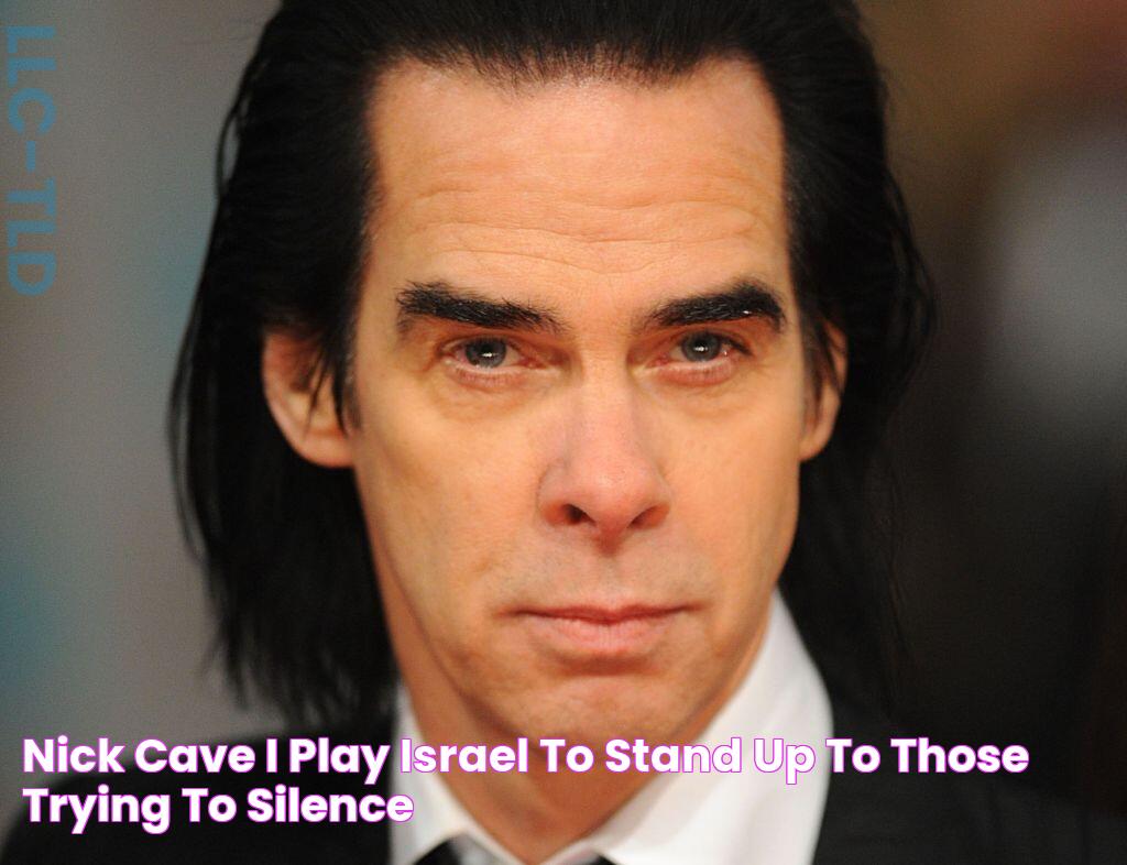 Nick Cave 'I play Israel to stand up to those trying to silence