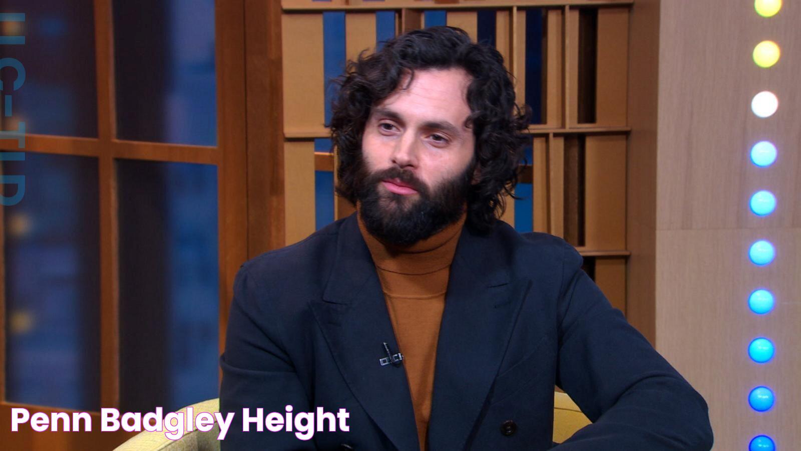 Penn Badgley Height