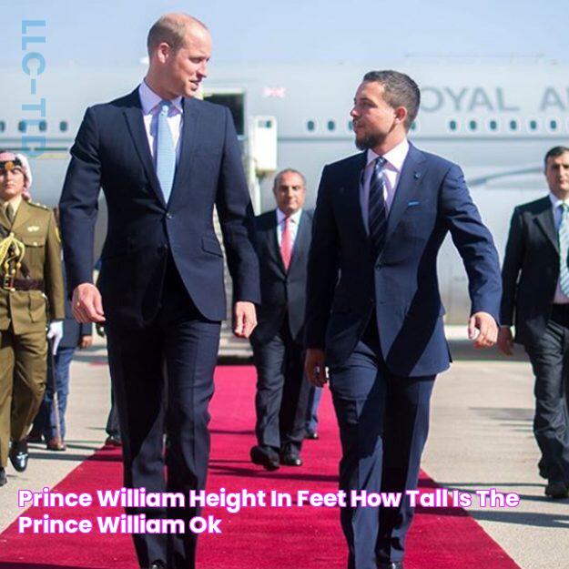 Prince William height in feet How tall is the Prince William? OK