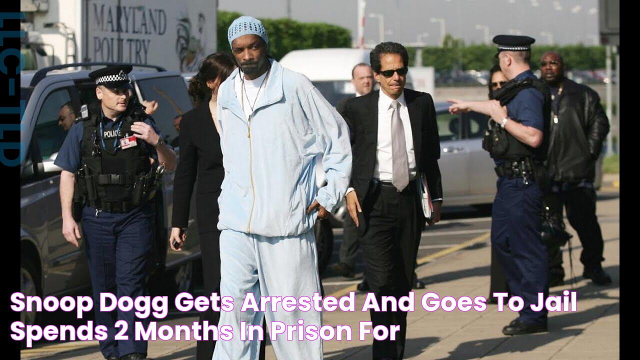 Snoop Dogg Gets Arrested And Goes To Jail Spends 2 Months In Prison For