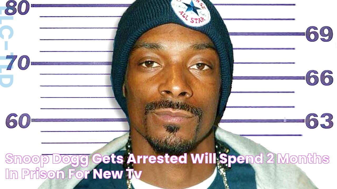 Snoop Dogg Gets Arrested & Will Spend 2 Months In Prison for New TV