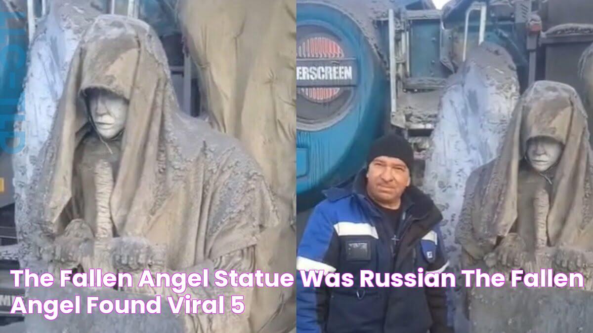 The Fallen Angel Statue Was Russian The Fallen Angel Found? Viral