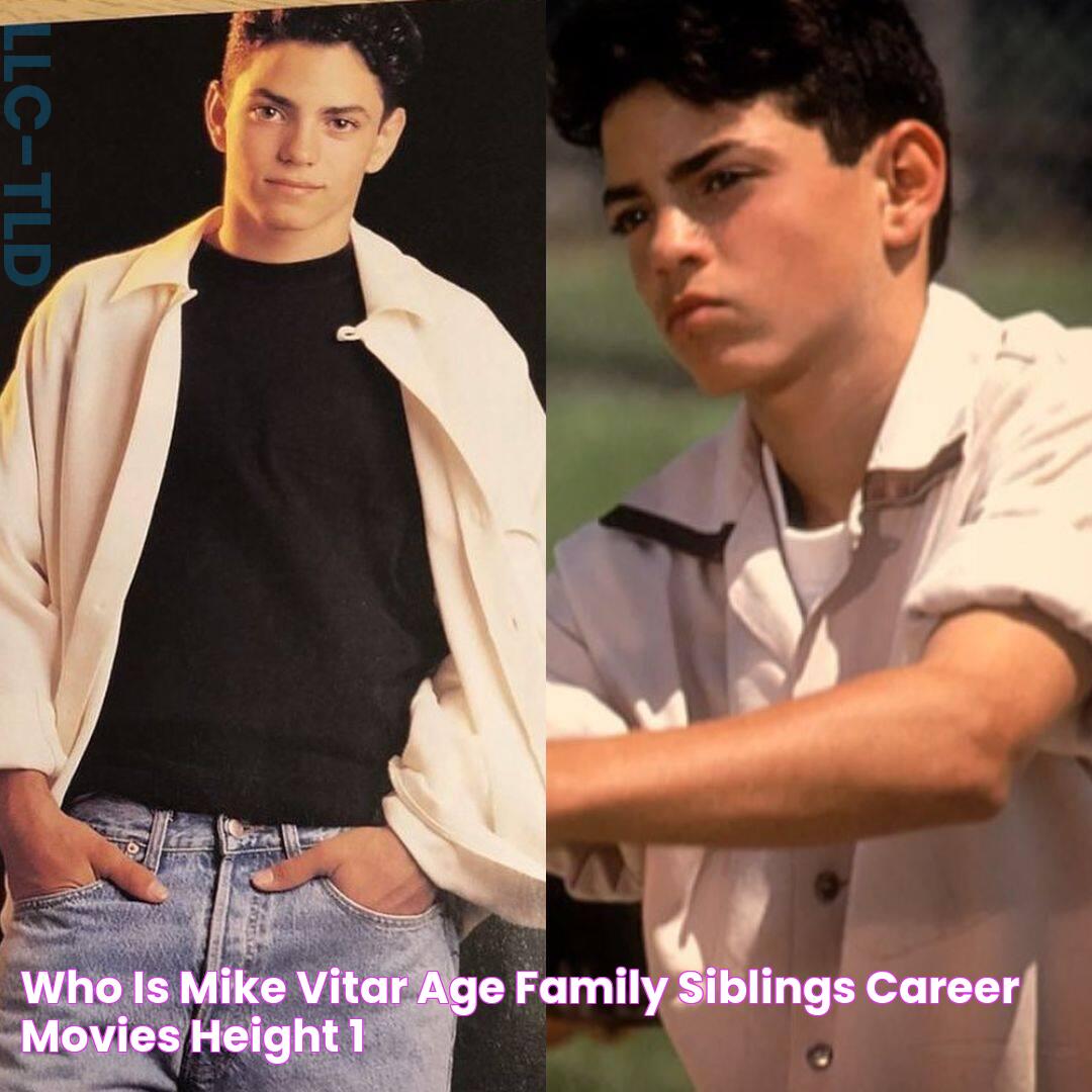 Who is Mike Vitar? Age, family, siblings, career, movies, height