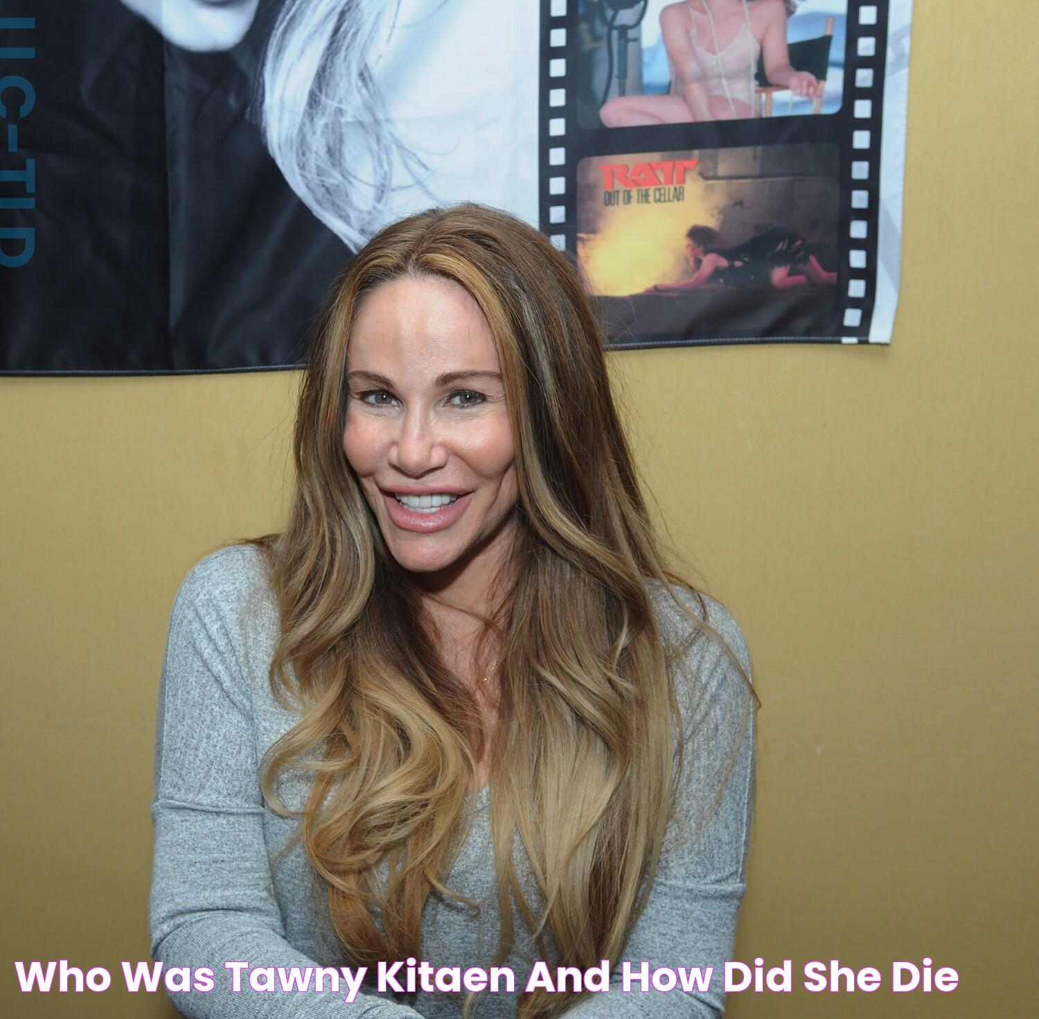 Who was Tawny Kitaen and how did she die?