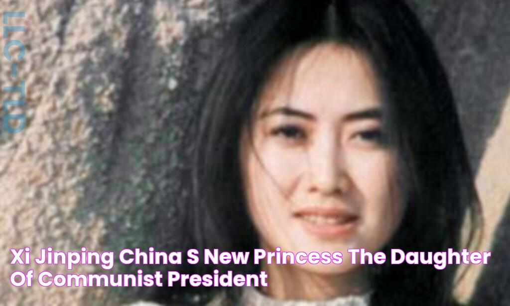 Xi Jinping China's new Princess the daughter of Communist president