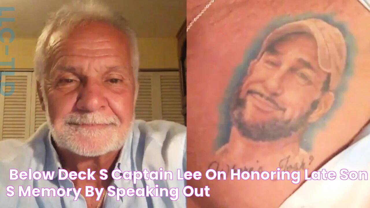 ‘Below Deck’s Captain Lee on Honoring Late Son's Memory By Speaking Out