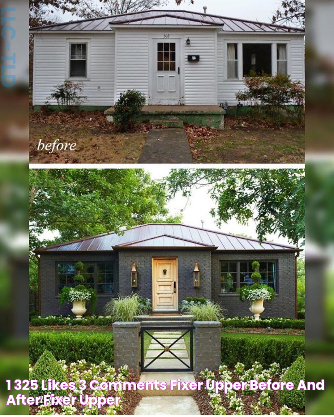 1,325 Likes, 3 Comments Fixer Upper Before And After🏘 (fixer_upper