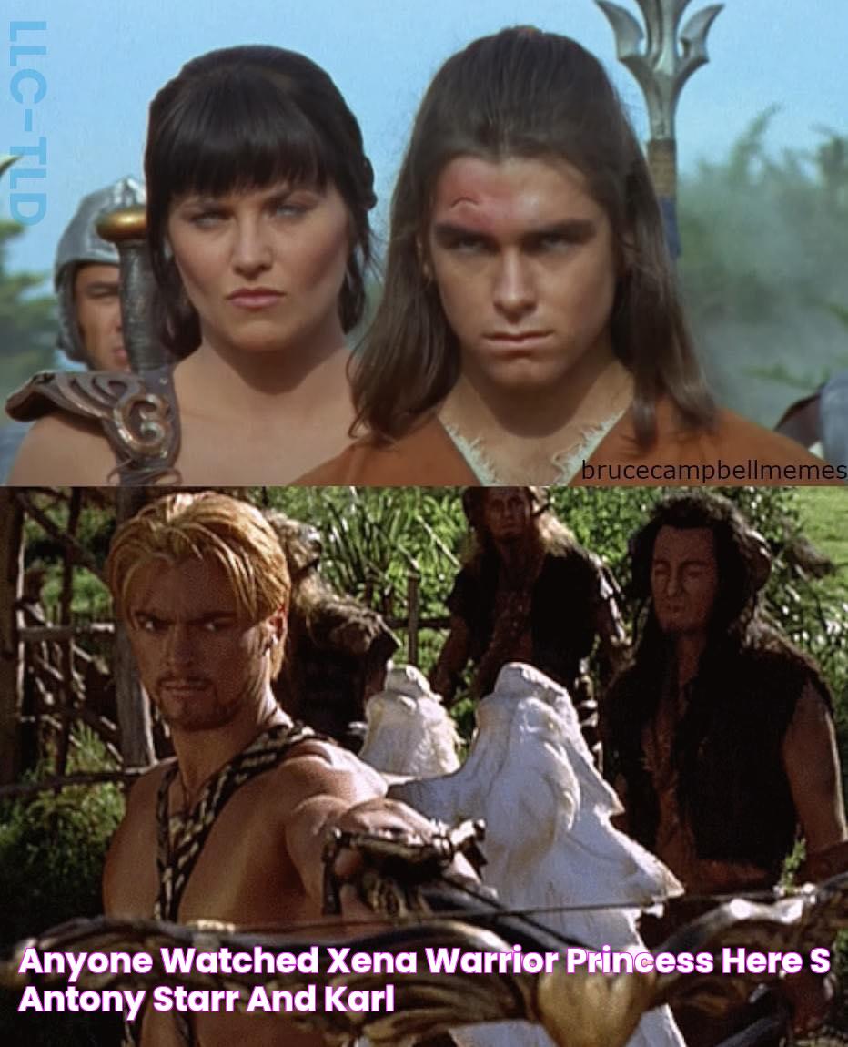 Anyone watched Xena warrior princess? Here’s Antony starr and Karl