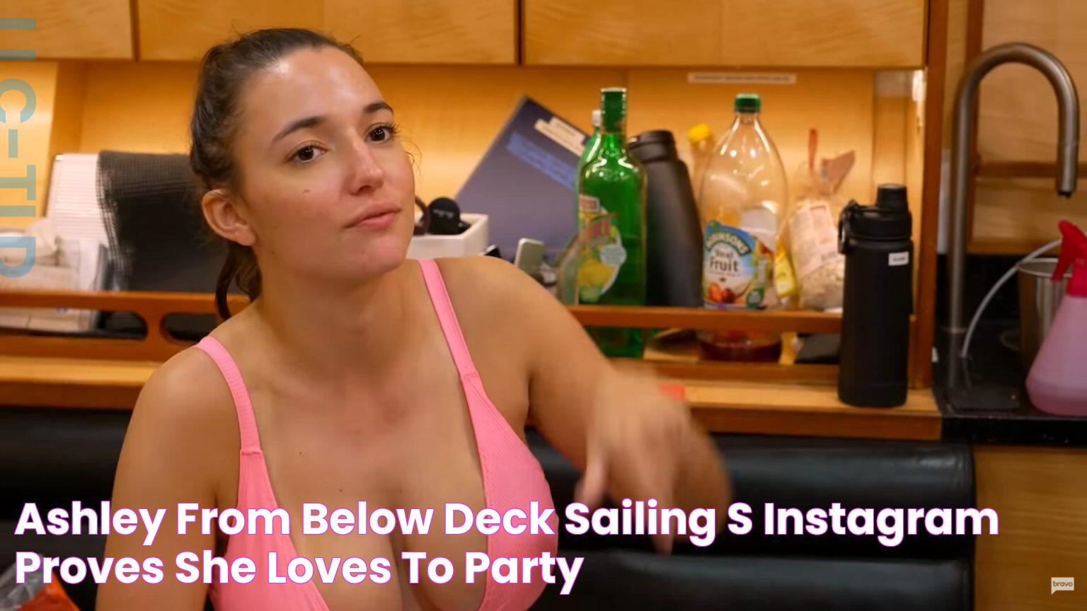 Ashley from Below Deck Sailing's Instagram proves she LOVES to party