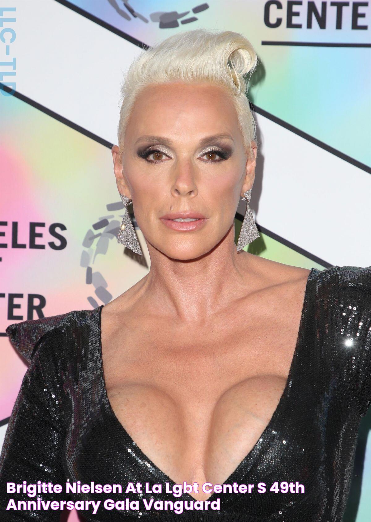 BRIGITTE NIELSEN at LA LGBT Center’s 49th Anniversary Gala Vanguard