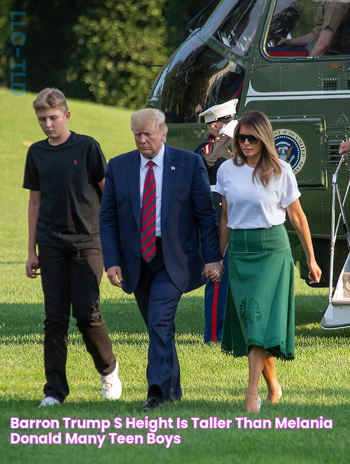 Barron Trump’s Height Is Taller Than Melania, Donald & Many Teen Boys