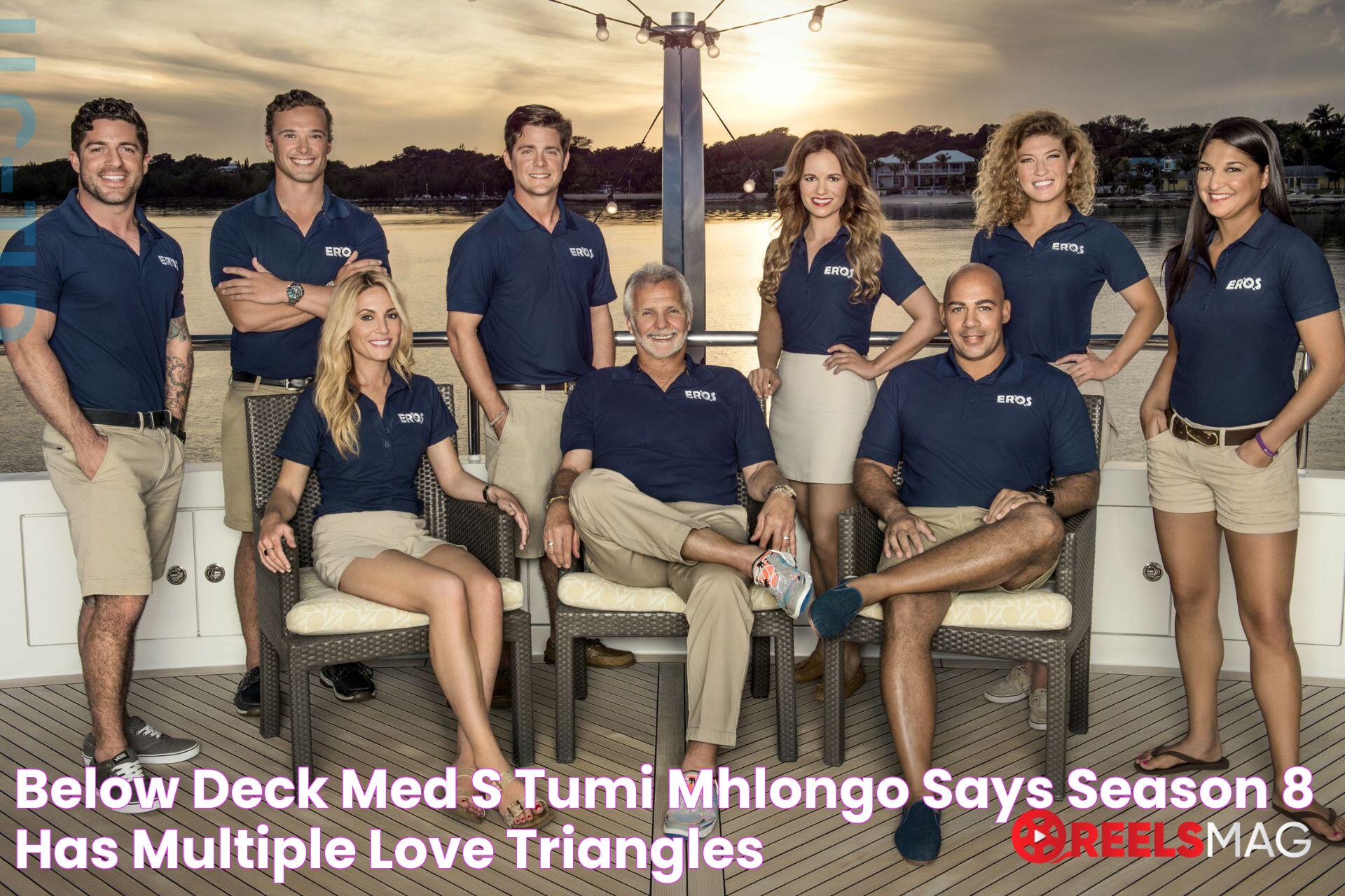 Below Deck Med’s Tumi Mhlongo says Season 8 has multiple love triangles