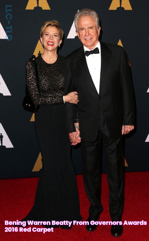 Bening & Warren Beatty from Governors Awards 2016 Red Carpet