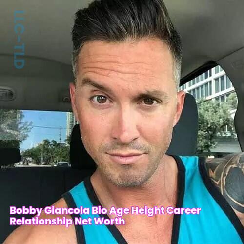 Bobby Giancola Bio, Age, Height, Career, Relationship, Net Worth