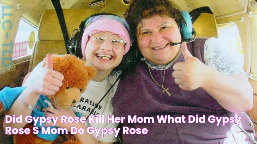 Did Gypsy Rose Kill Her Mom? What Did Gypsy Rose's Mom Do? Gypsy Rose