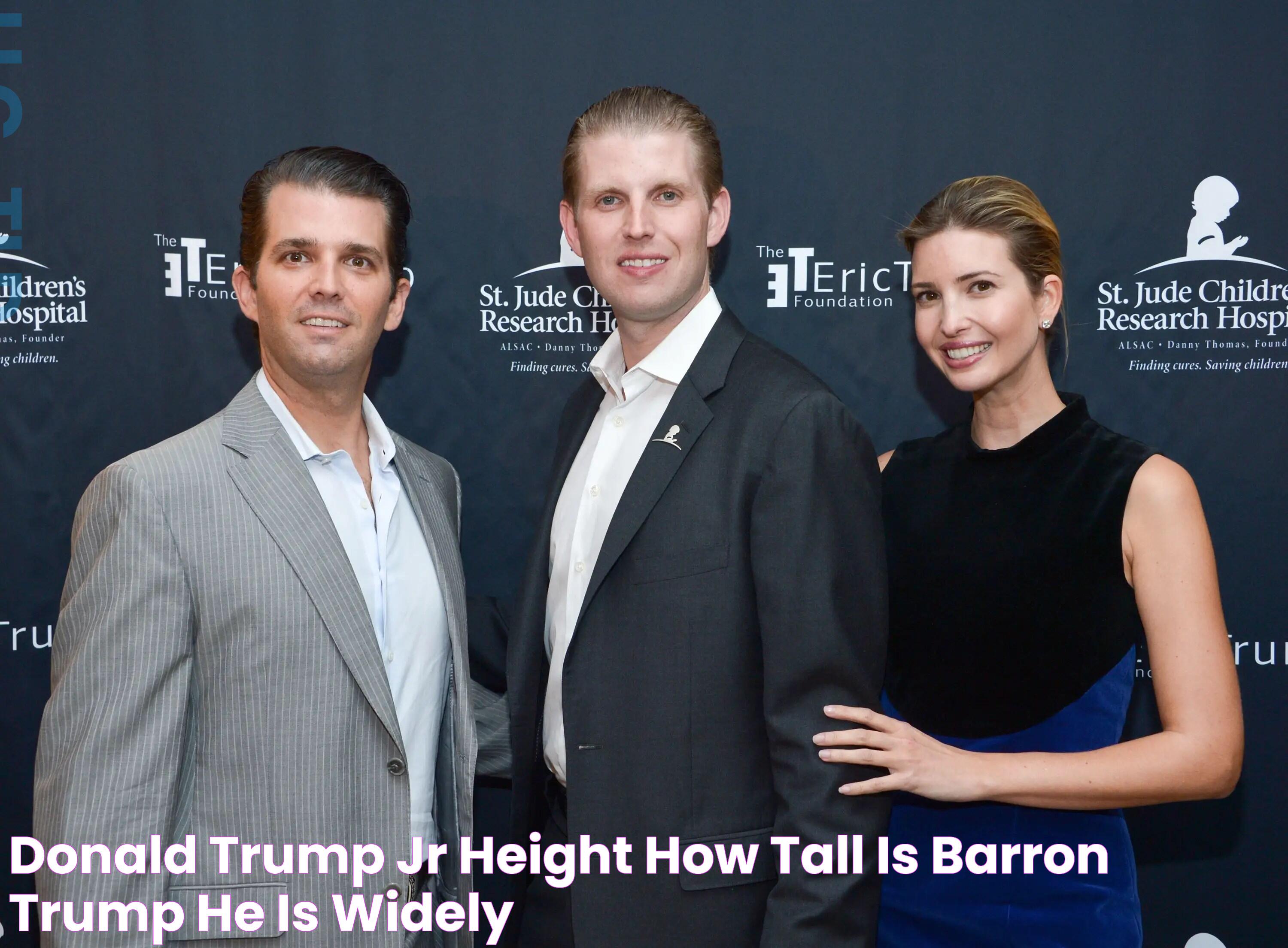 Donald Trump Jr Height How Tall Is Barron Trump He is widely