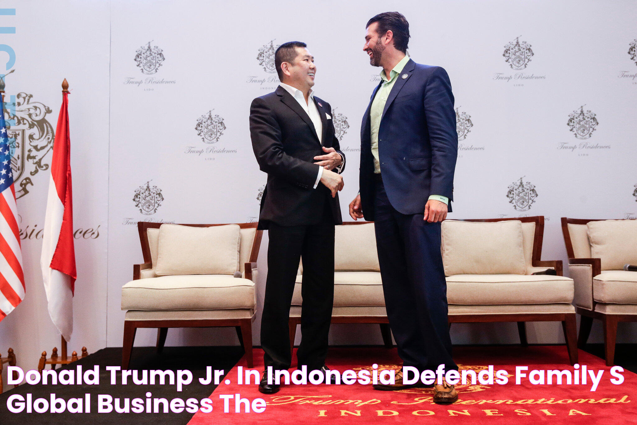 Donald Trump Jr., in Indonesia, Defends Family’s Global Business The