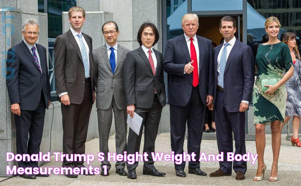 Donald Trump's Height, Weight And Body Measurements