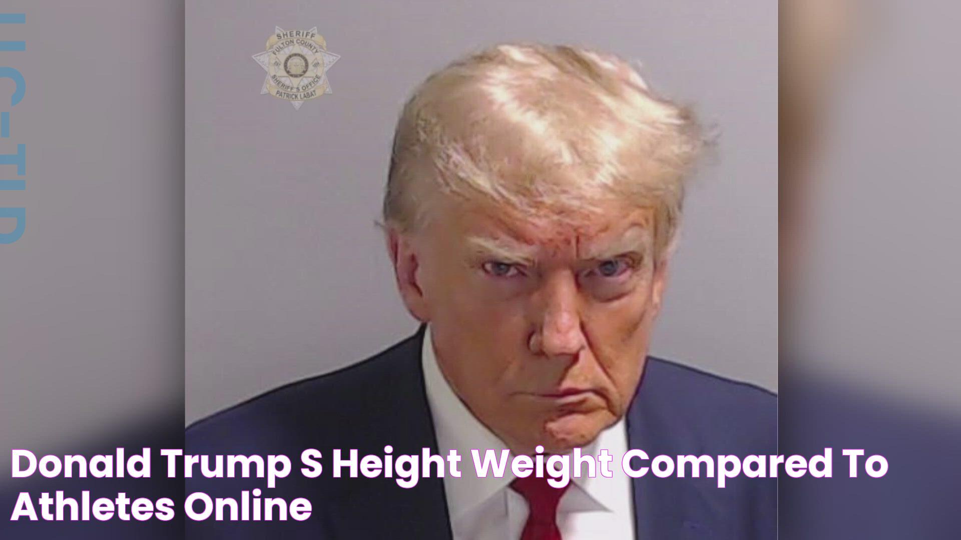 Donald Trump's height, weight compared to athletes online