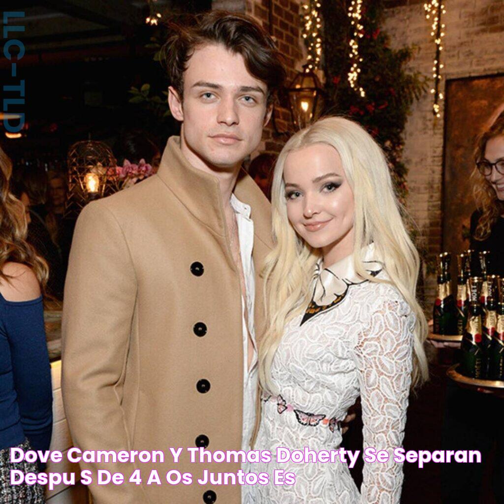 Dove Cameron y Thomas Doherty se separan después de 4 años juntos Es