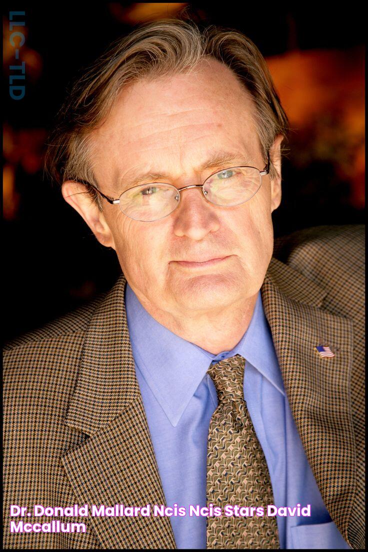 Dr. Donald Mallard Ncis, Ncis stars, David mccallum