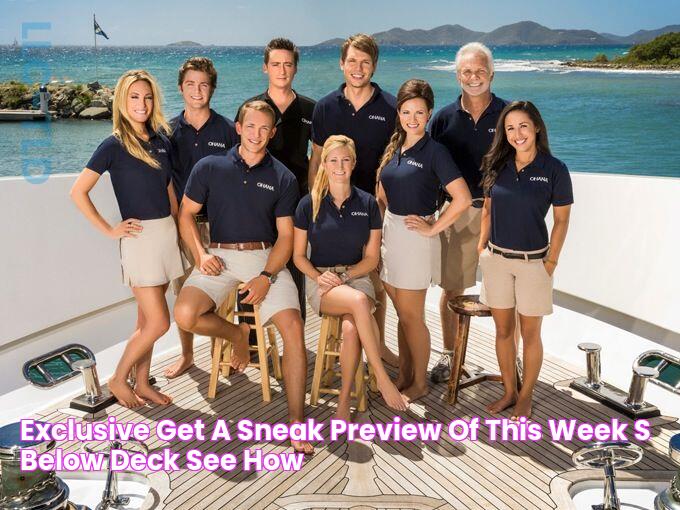 EXCLUSIVE Get a Sneak Preview of This Week’s ‘Below Deck’ — See How