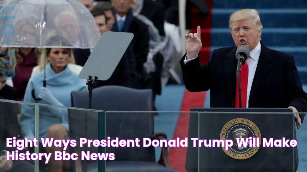 Eight ways President Donald Trump will make history BBC News