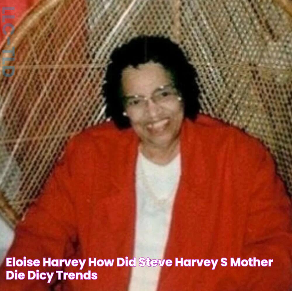 Eloise Harvey How Did Steve Harvey's Mother Die? Dicy Trends