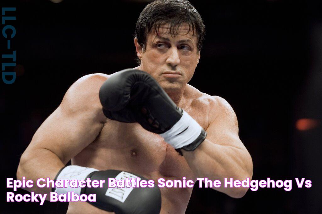 Epic Character Battles Sonic the Hedgehog vs Rocky Balboa