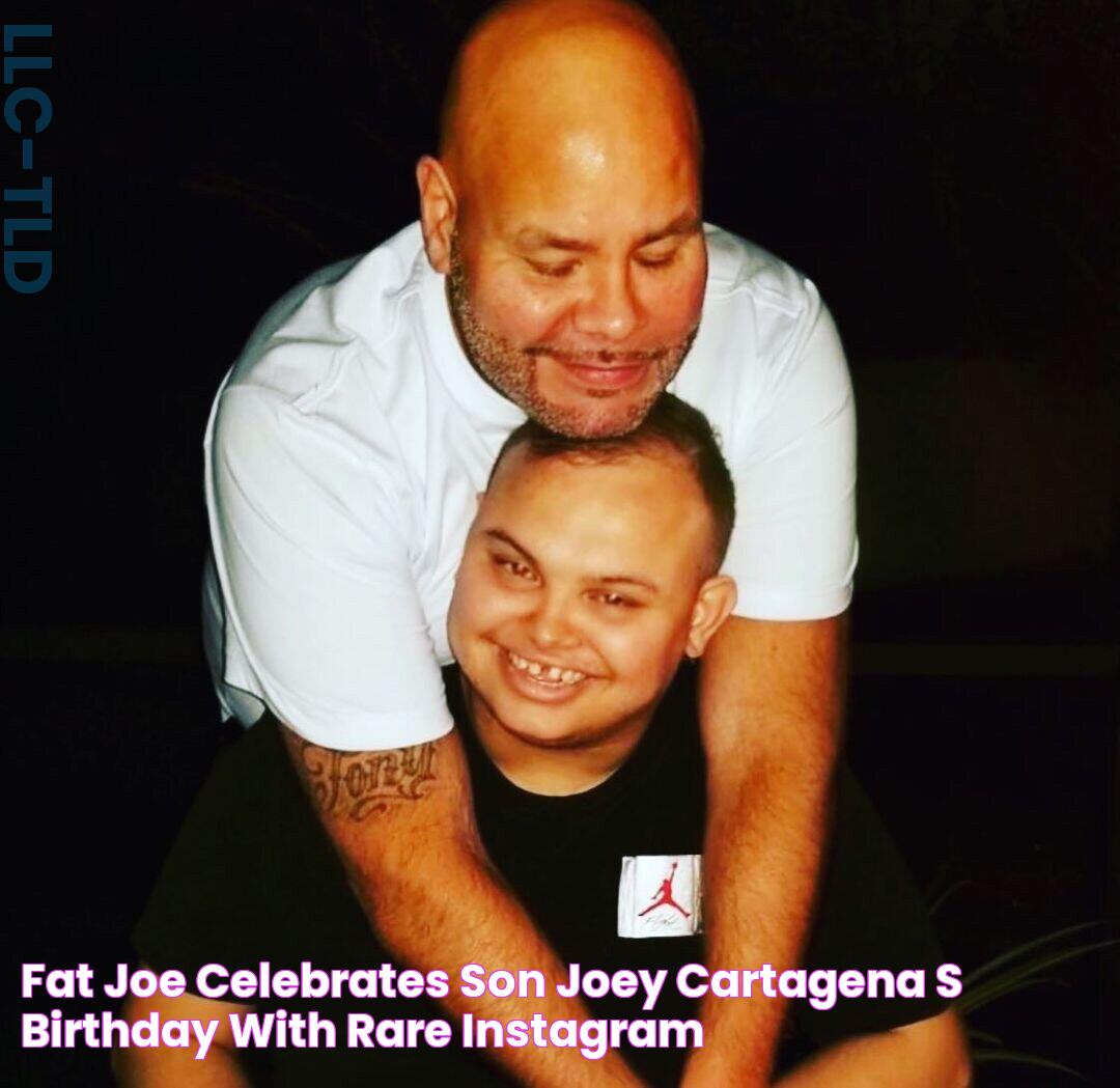 Fat Joe Celebrates Son Joey Cartagena's Birthday with Rare Instagram