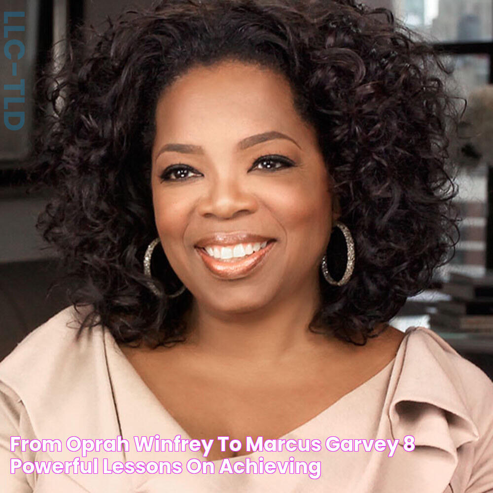 From Oprah Winfrey to Marcus Garvey 8 Powerful Lessons on Achieving