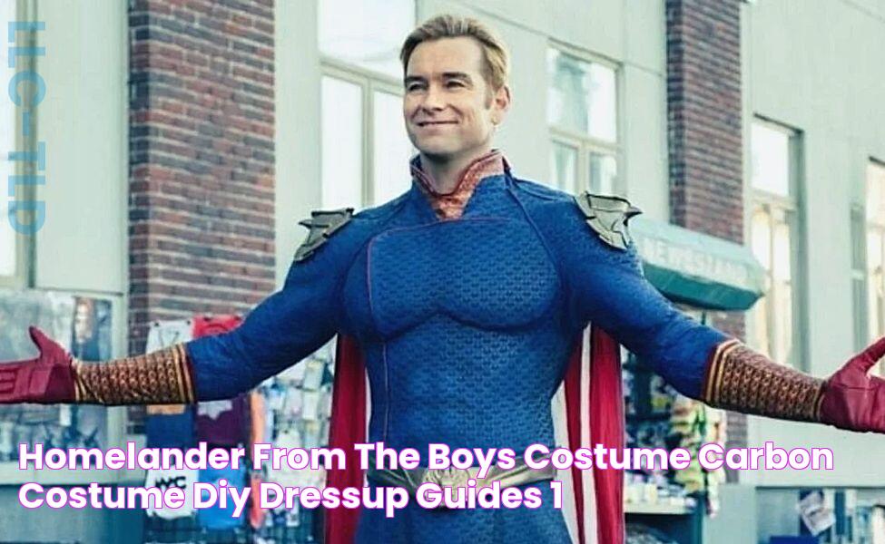 Homelander from The Boys Costume Carbon Costume DIY DressUp Guides