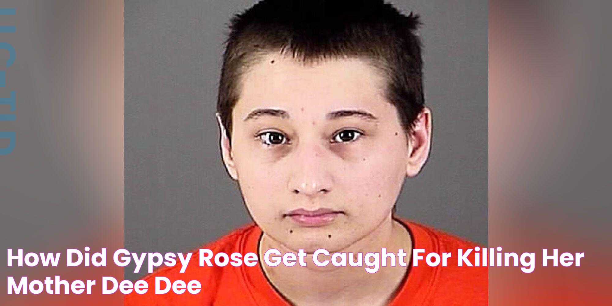 How Did Gypsy Rose Get Caught For Killing Her Mother Dee Dee?