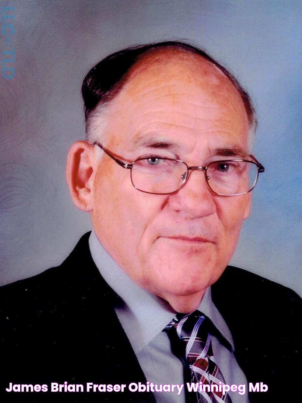 James Brian Fraser Obituary Winnipeg, MB