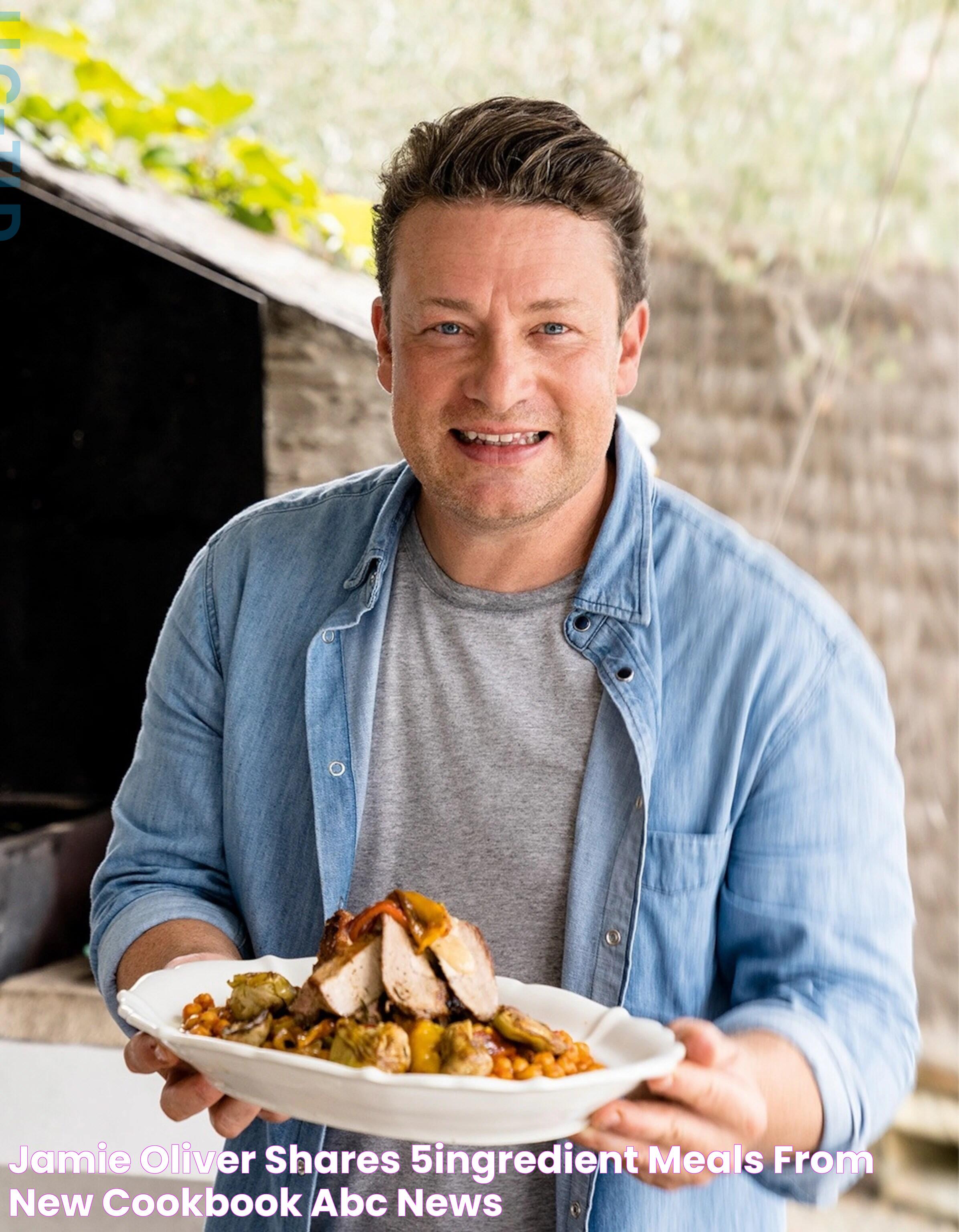 Jamie Oliver shares 5ingredient meals from new cookbook ABC News