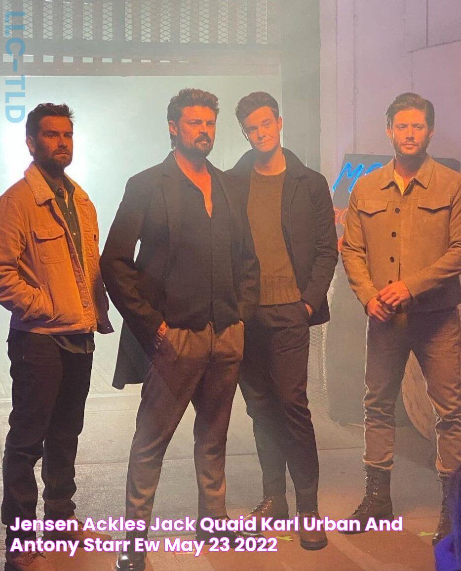 Jensen Ackles, Jack Quaid, Karl Urban and Antony Starr EW May 23, 2022