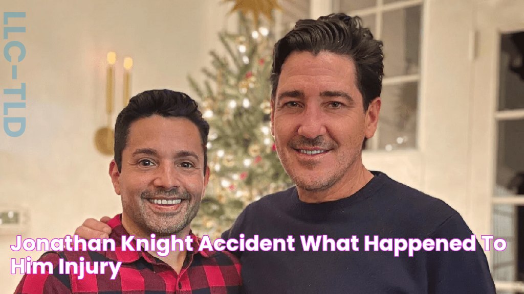 Jonathan Knight Accident What Happened To Him? Injury