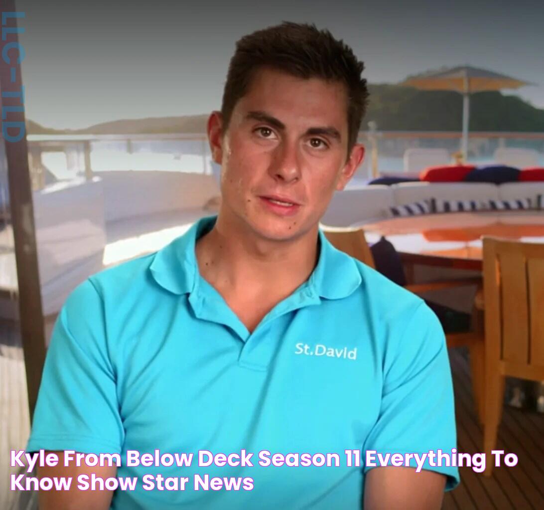 Kyle From Below Deck Season 11 Everything To Know Show Star News