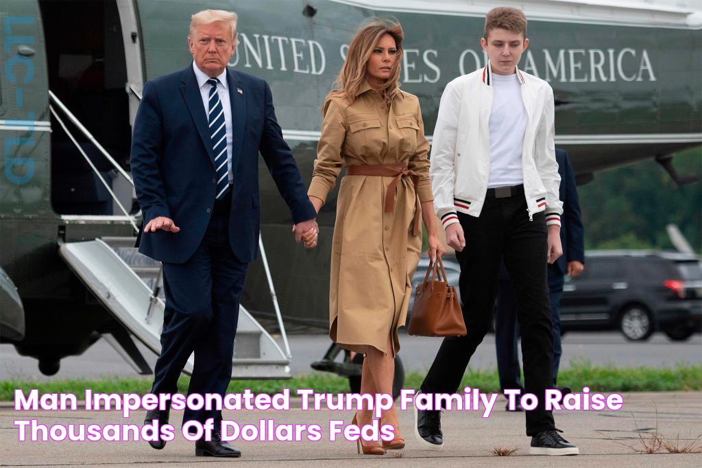 Man impersonated Trump family to raise thousands of dollars Feds